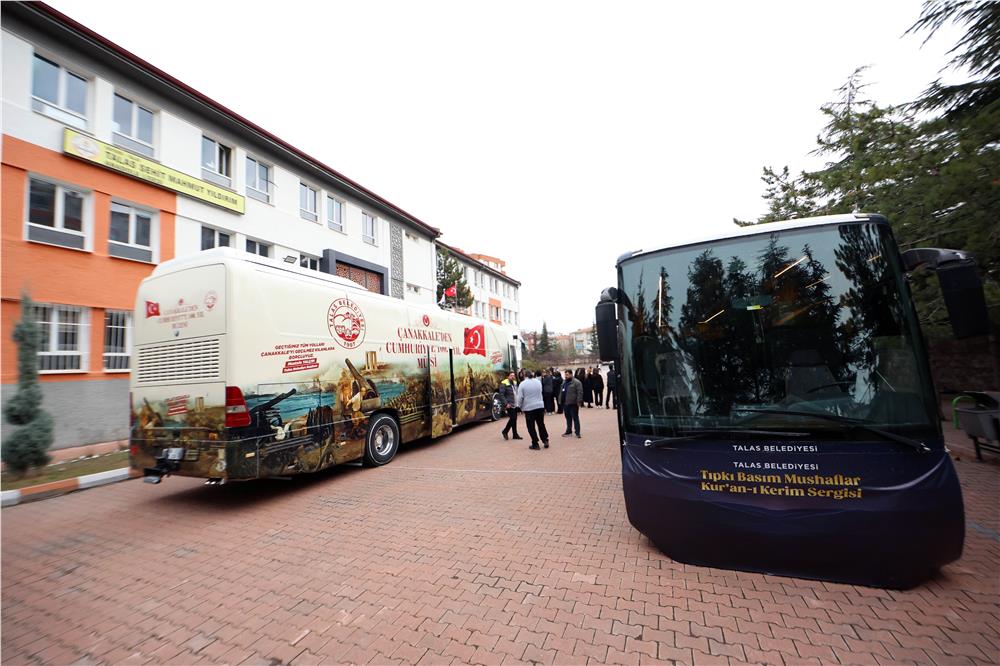 Talas'ta tarih okullara taşındı