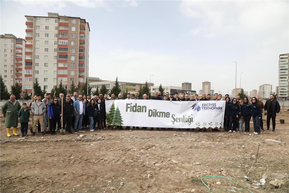 Erciyes Teknopark’ta gidanlar toprakla buluştu