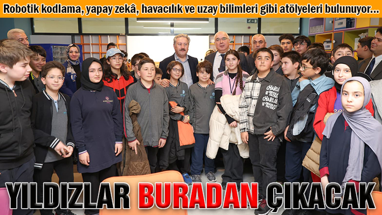 Gökyüzünün yıldızları GÖKTİM Melikgazi'de eğitime başladı