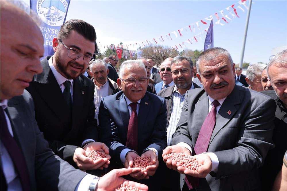 Kayserili çiftçiye 10 milyonluk tohum desteği