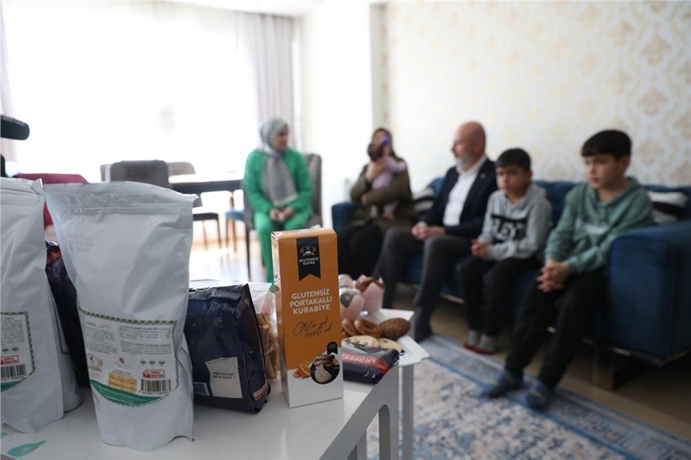 Kocasinan'dan her ay 257 çölyaklıya glütensiz gıda paketi