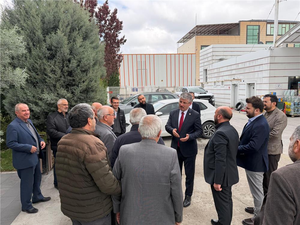 AK Partili Çopuroğlu bu hafta da Kayserili sanayicilerle