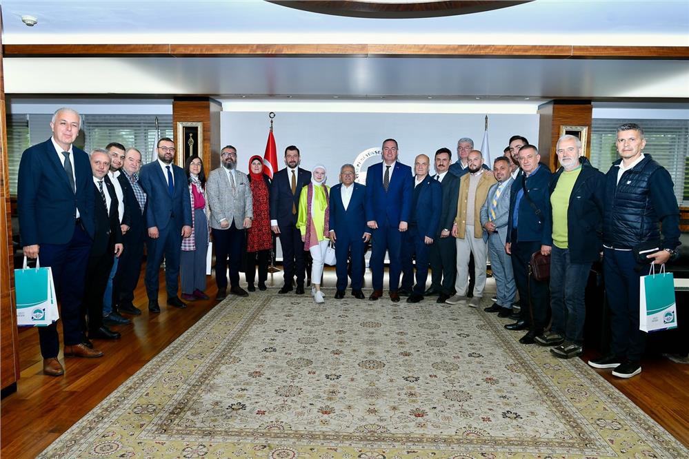 Bosna Hersek Dostluk Köprüleri Heyeti Kayseri'de