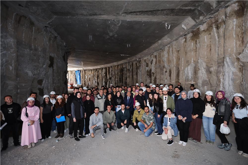 Büyükkılıç ve İnşaat Mühendisliği öğrencileri DSİ-Yeni Sanayi Katlı Kavşak Projesi