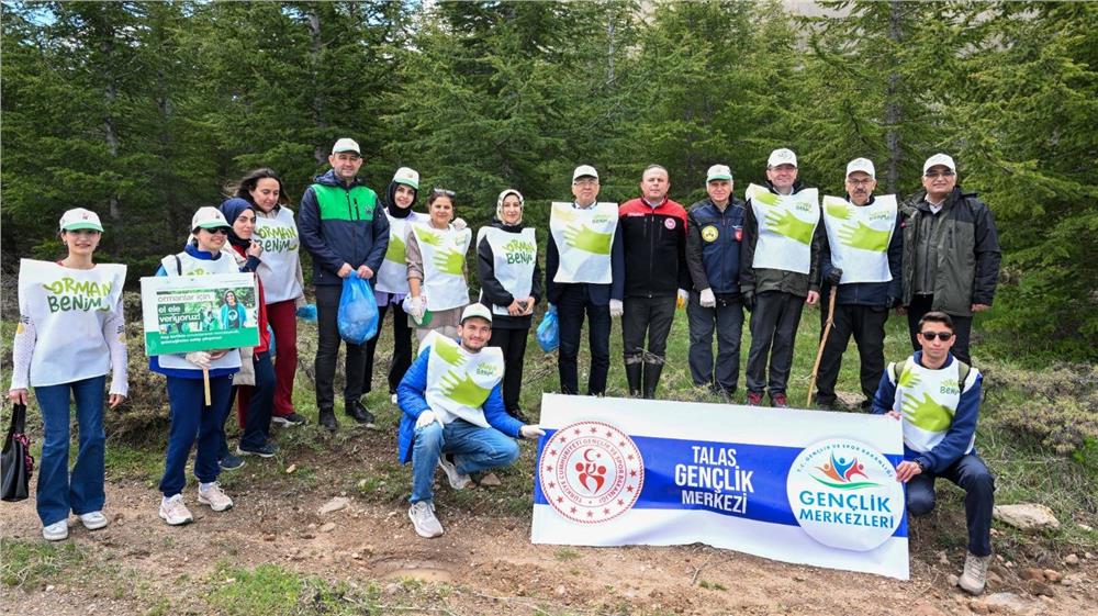 Erciyes’te “Orman Benim” etkinliği düzenlendi