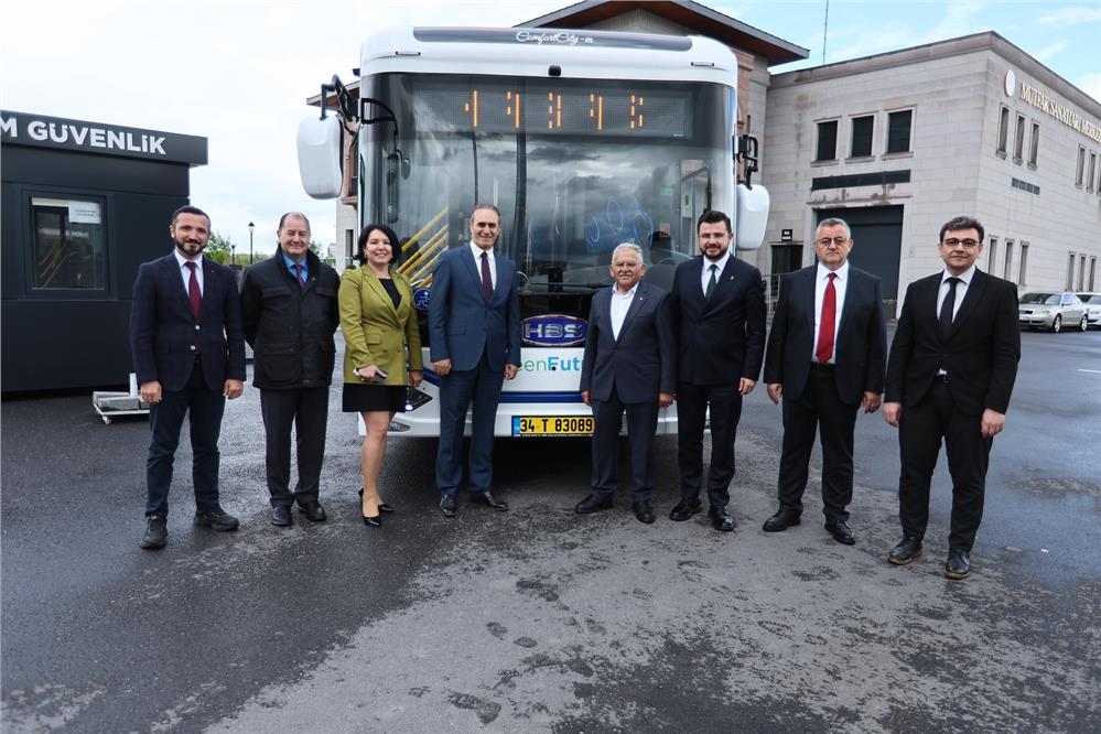 Kayseri toplu taşımasında yeşil dönüşüm