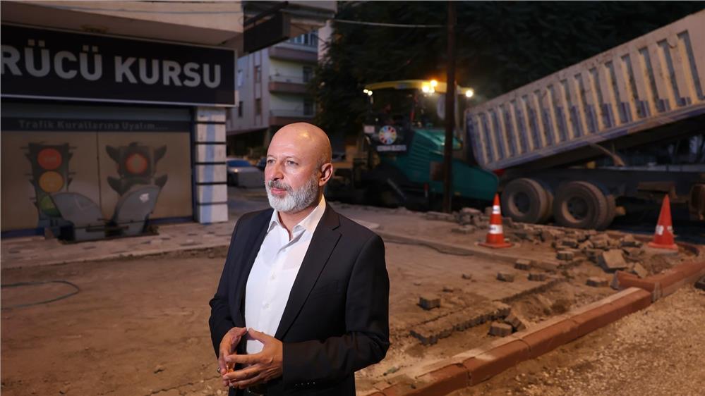 Kayseri trafiğinin yükünü çeken Ahmet paşa Caddesi yenilendi