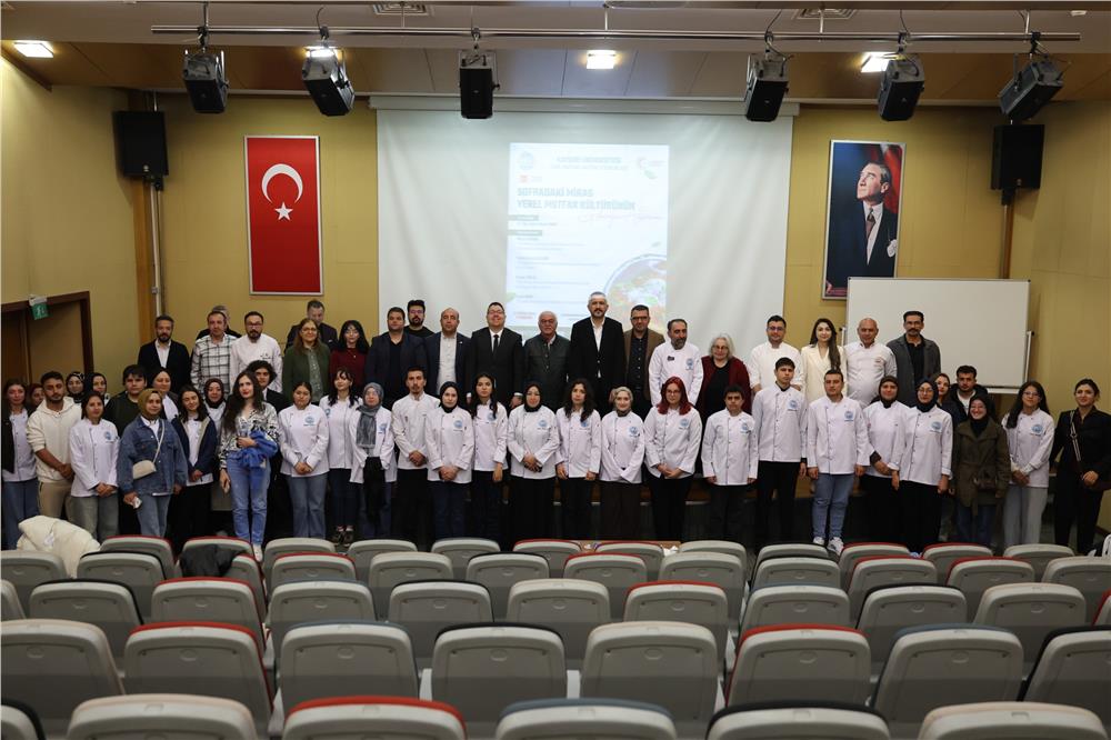 Kayseri Üniversitesi’nde Türk Mutfağı Haftası etkinliği gerçekleştirildi