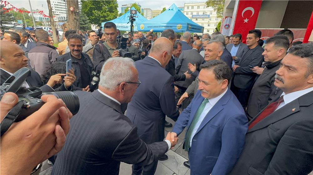Kayseri'de protokol bayramlaştı