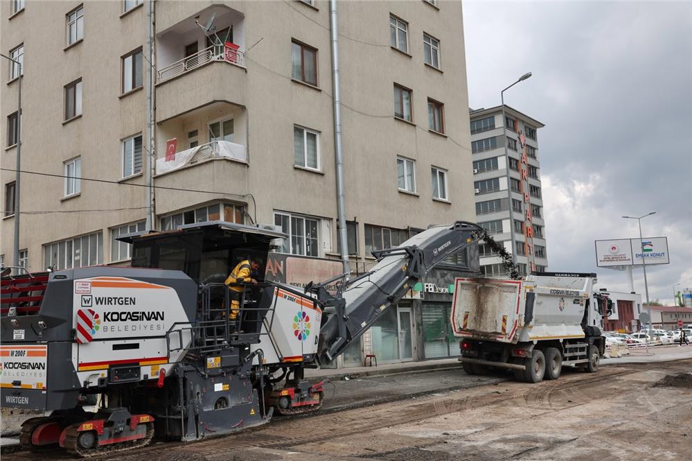 Kocasinan Belediyesi Sahabiye mahallesinde çalışmalarını sürdürüyor