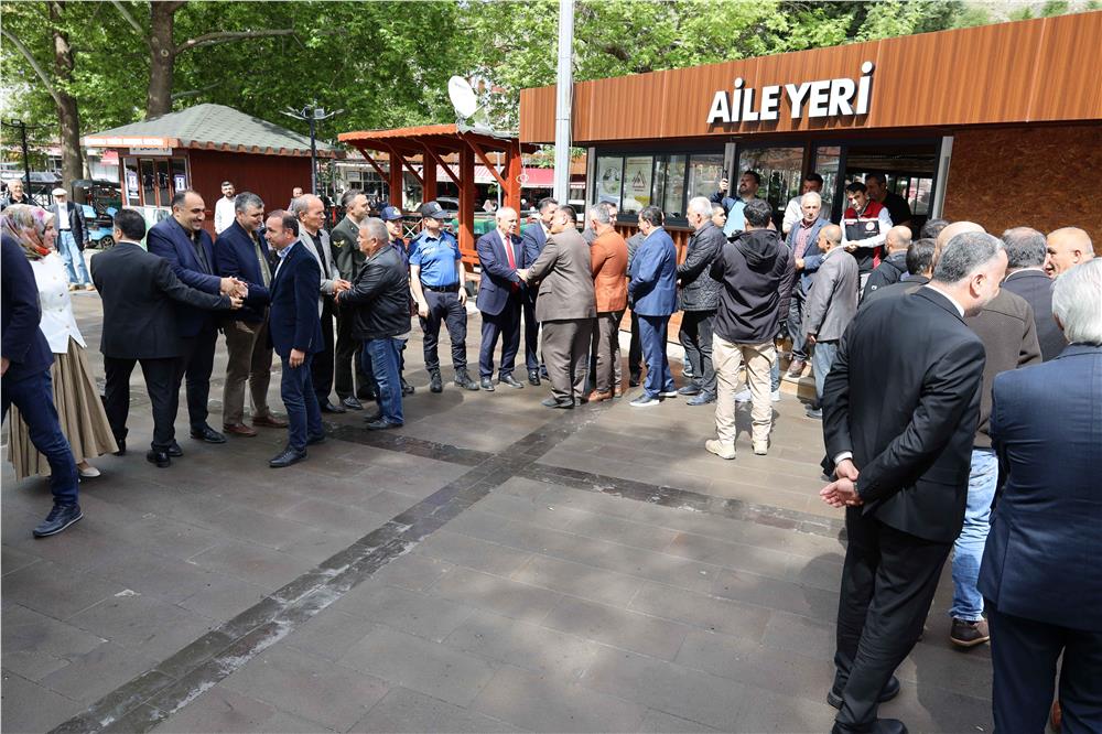Yahyalı’da bayramlaşma töreni düzenlendi