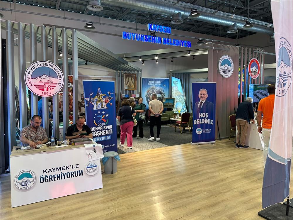 Büyükşehir Belediyesi, İstanbul'da Kayseri'nin değerlerini tanıtıyor