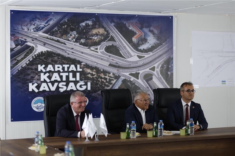 Kartal Katlı Kavşağı Projesi tıkırında