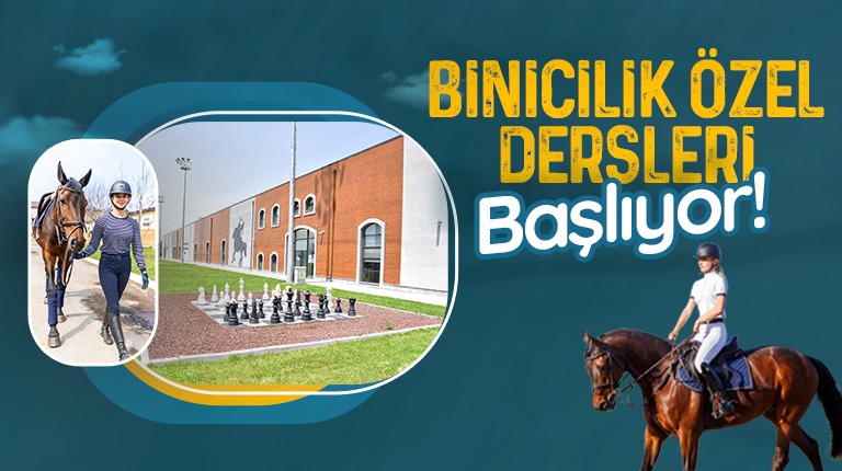 Kayseri'de binicilik tutkunlarına özel ders verilecek