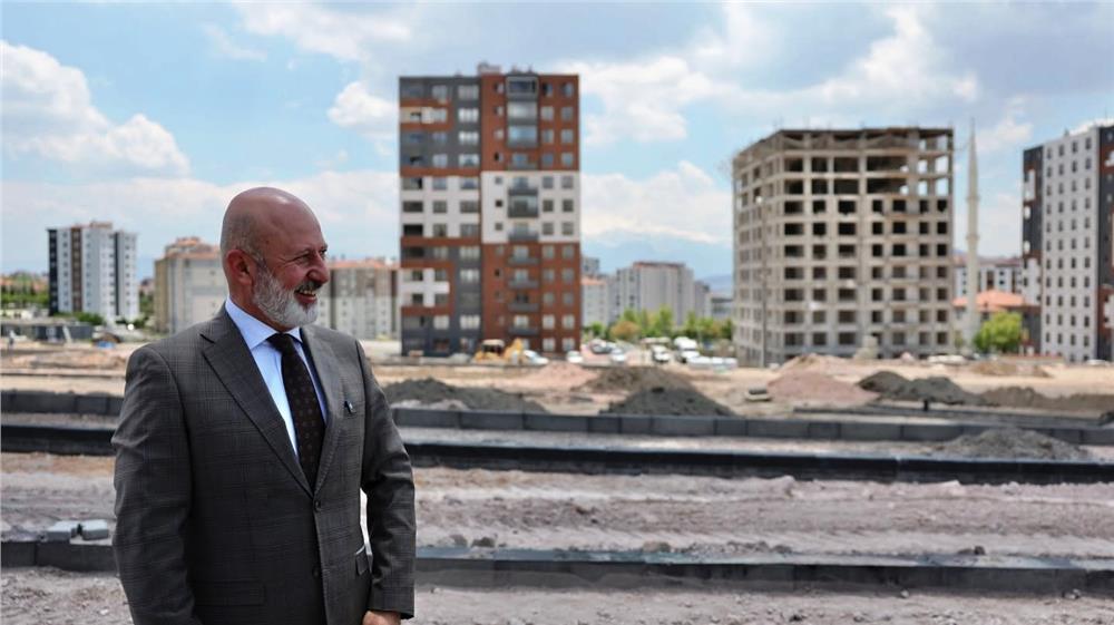 Kocasinan Belediyesi'nden Erkilet'e yeni yaşam alanı