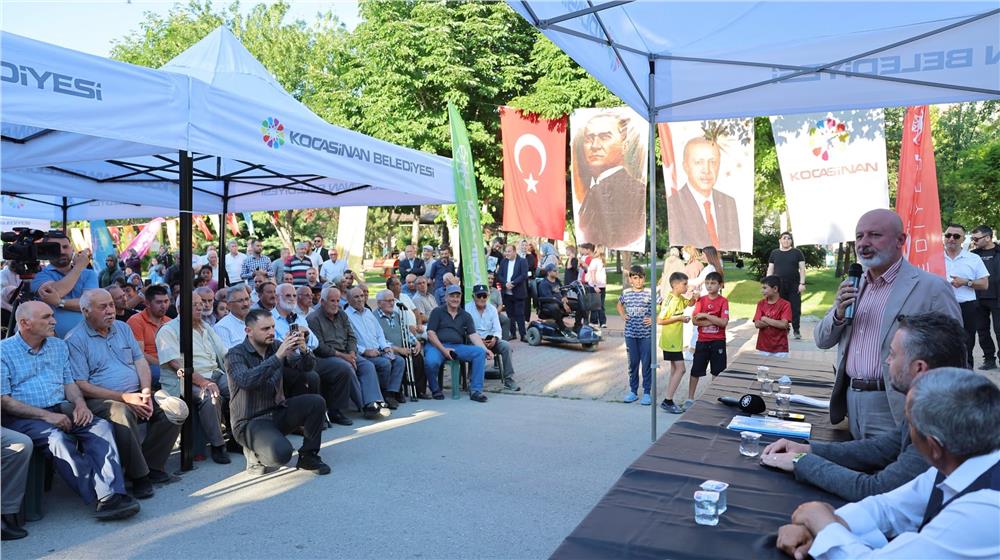 Kocasinan'da her haneye dokunan hizmet vurgusu