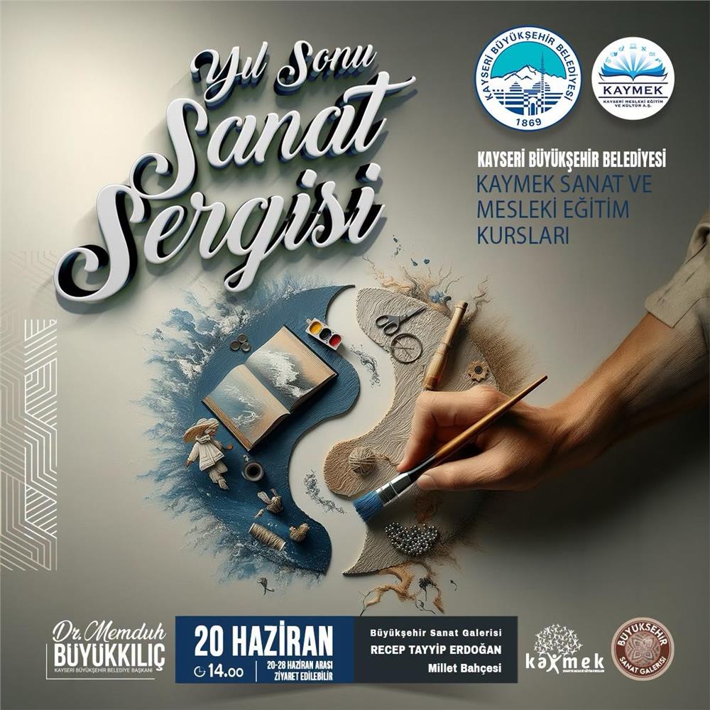 KAYMEK'ten geleneksel yıl sonu sergisi