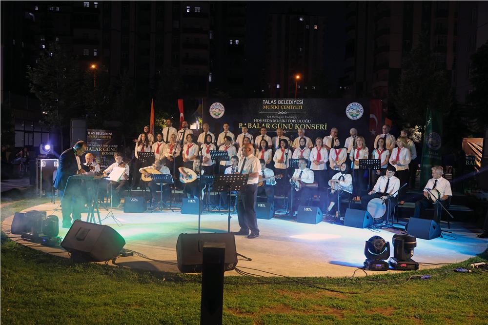 Talas'ta Babalar Günü hoş seda ile taçlandı