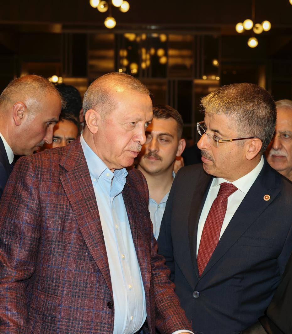 Vekil Çopuroğlu, Cumhurbaşkanı Erdoğan ile bir araya geldi