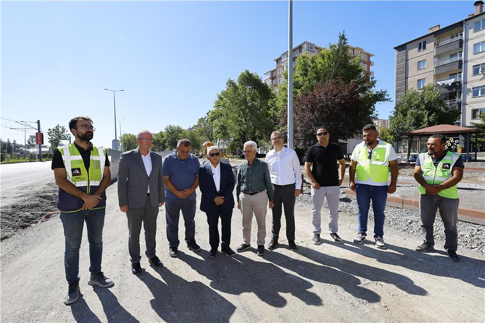Büyükkılıç, DSİ-Yeni Sanayi Kavşağı Projesi'ni inceledi