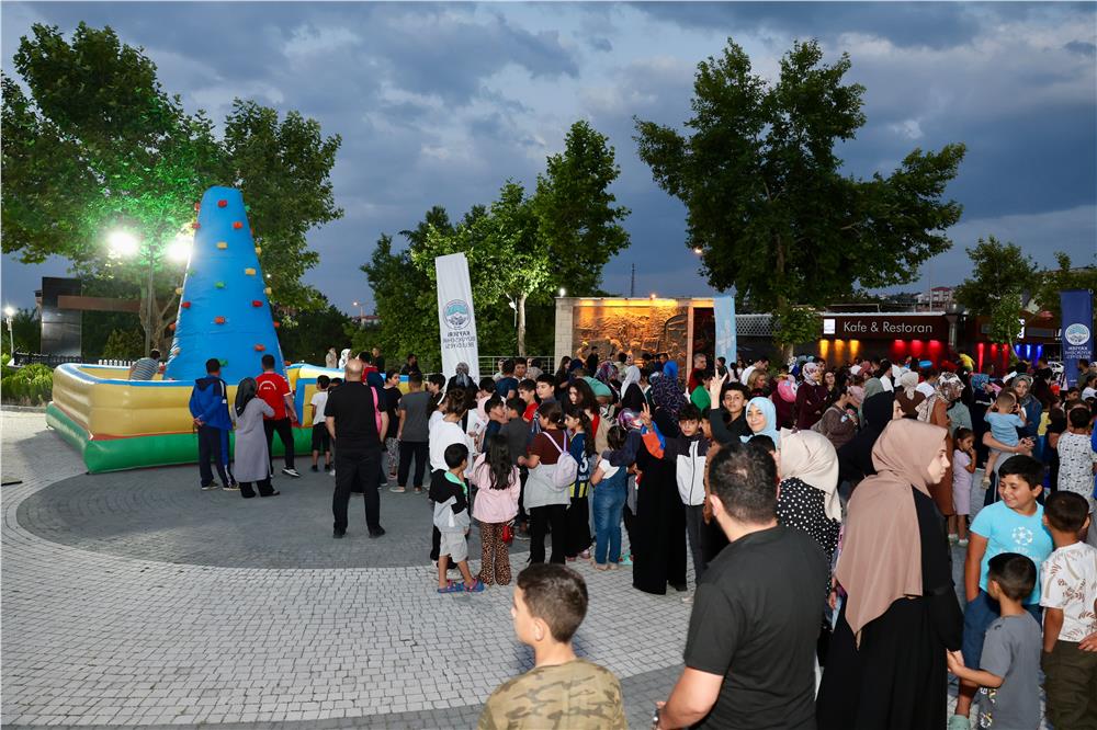 Hacılar'da çocuklar için doyasıya eğlence zamanı