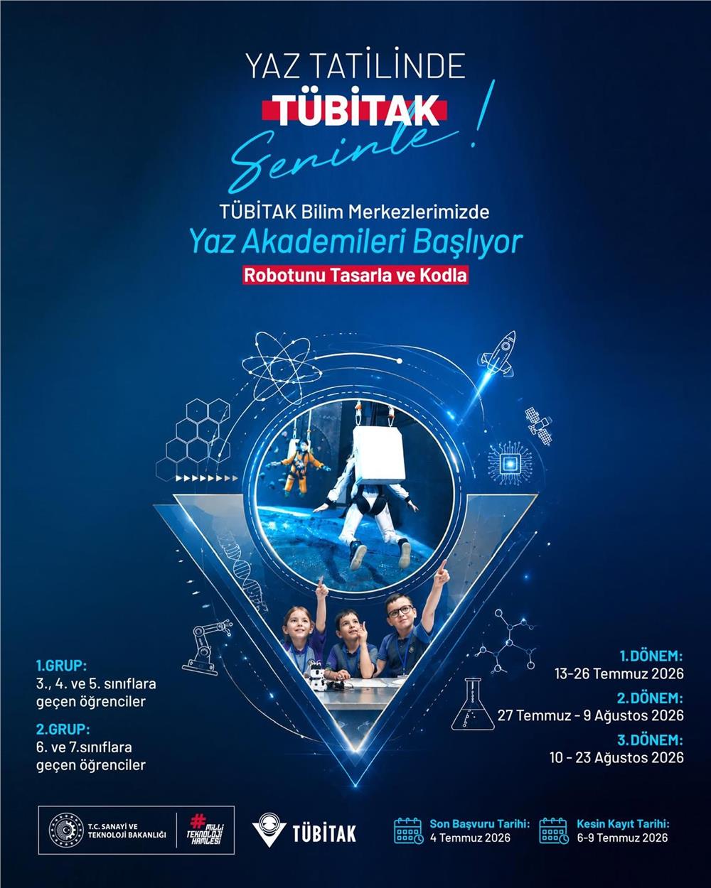 Kayseri Bilim Merkezi bu yaz da dolu dolu