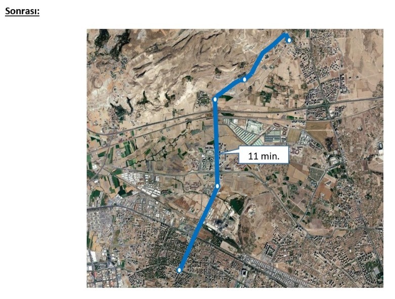 Kayseri ulaşımında mesafeler kısaldı, konfor arttı