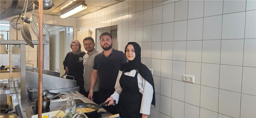 Kayserili öğrenciler Erasmus+ ile Avrupa mutfağını yerinde öğreniyor