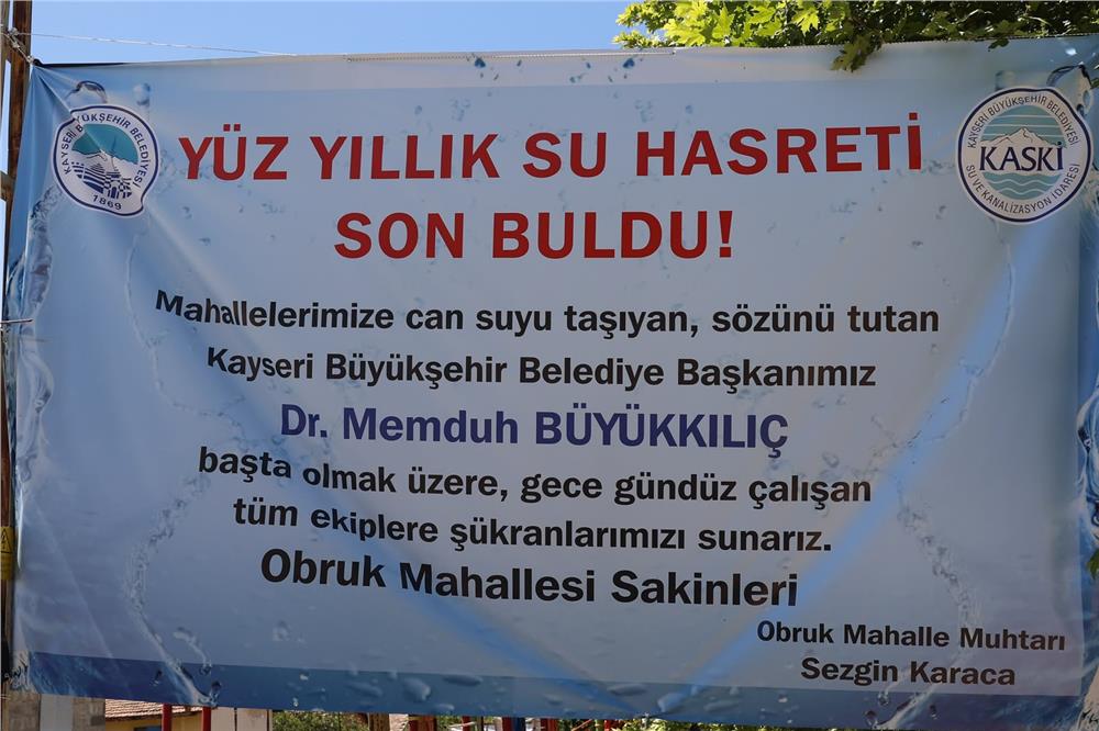 Obruklu vatandaşlardan Büyükkılıç