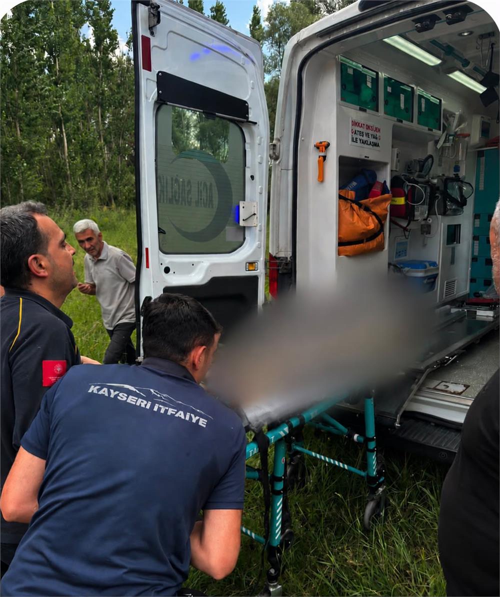 Tomarza’da serinlemek için ırmağa girdi; boğularak hayatını kaybetti
