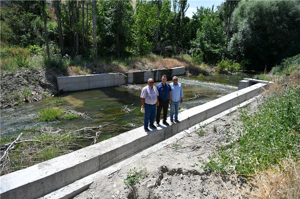 Yeşilhisar'a 7 milyon liralık çevreci sulama kanalı projesi