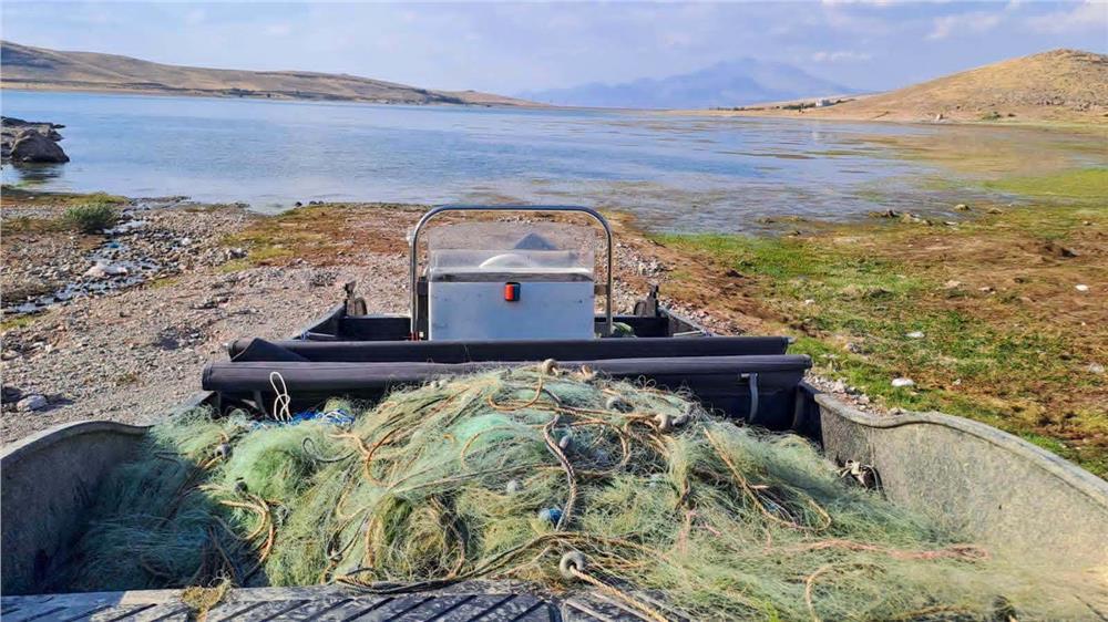 Ağcaşar Barajı’nda kaçak av operasyonu: 950 kilo balık kurtarıldı