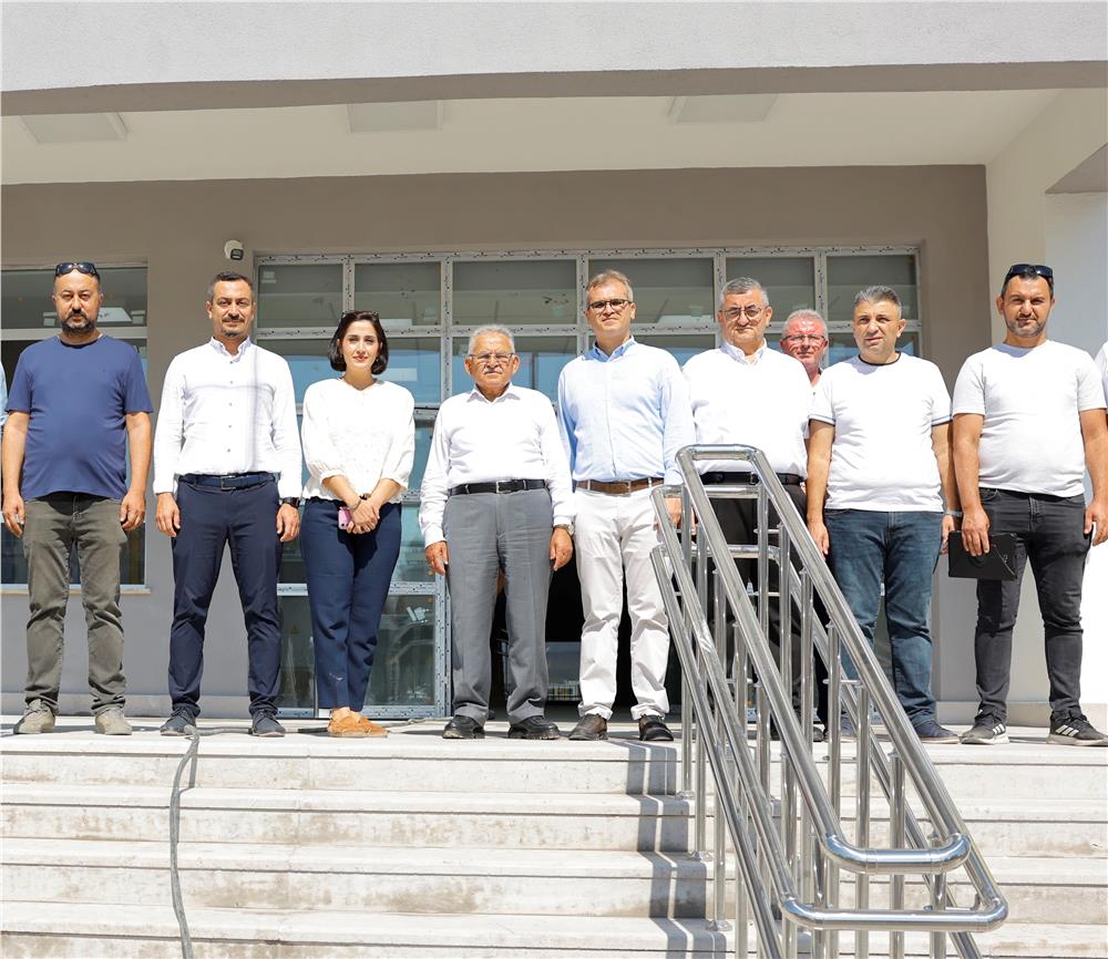 Başkan Büyükkılıç, 16 derslikli okulu inceledi