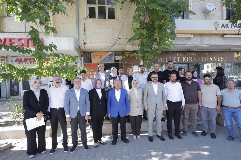 Büyükkılıç ve AK Parti heyetinden Hacılar