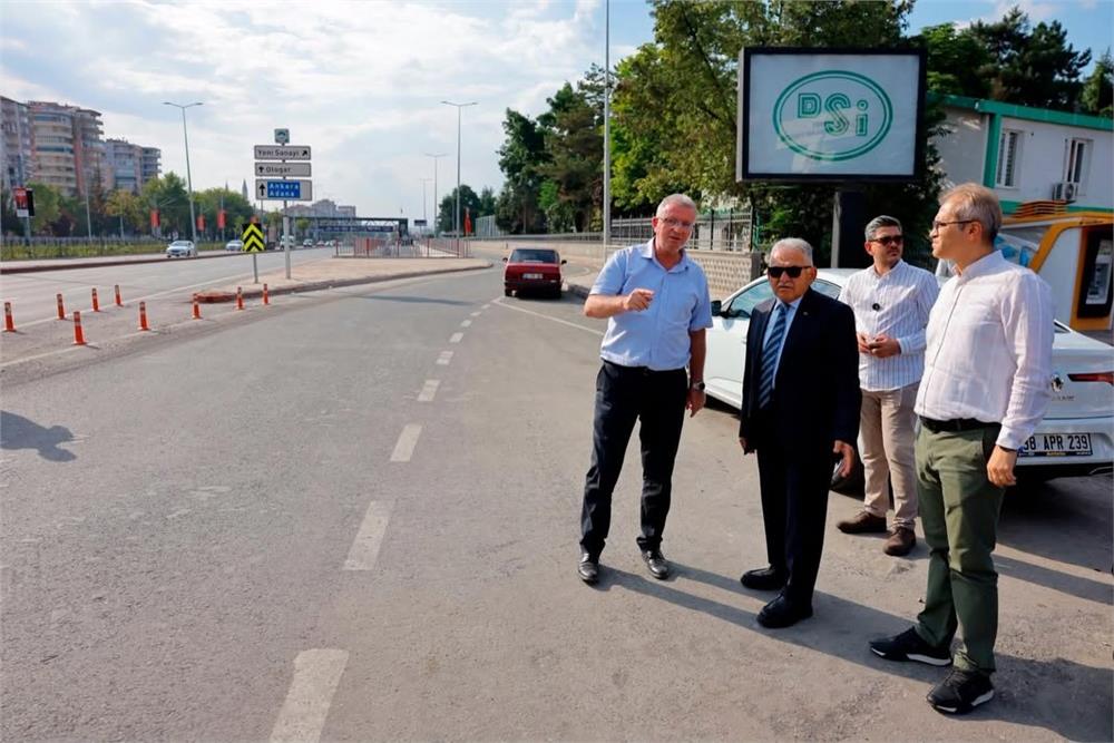 DSİ-Yeni Sanayi alt geçitleri Kayseri ulaşımında konforu artırdı