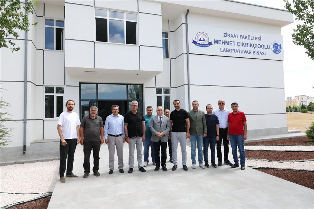 ERÜ Ziraat Fakültesi 21 laboratuvarlı binası ile güçleniyor
