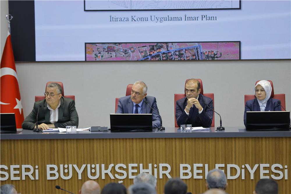 Kayseri Büyükşehir Meclisi 76 maddeyi karara bağladı