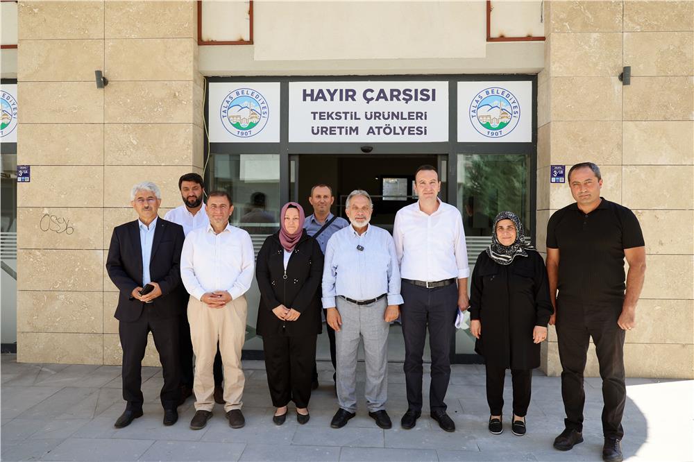 Talas'ta hayır üretime dönüşüyor: 5 milyonluk kazanç