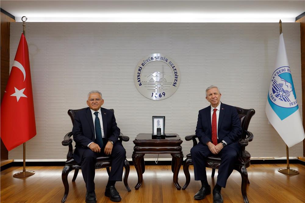 Ankara Büyükşehir Belediye Başkanı Mansur Yavaş Kayseri'de