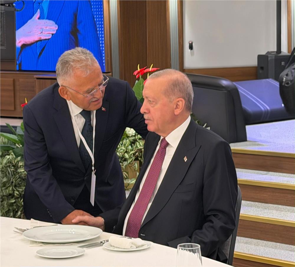 Büyükkılıç, Cumhurbaşkanı Erdoğan ile Kayseri'yi istişare etti