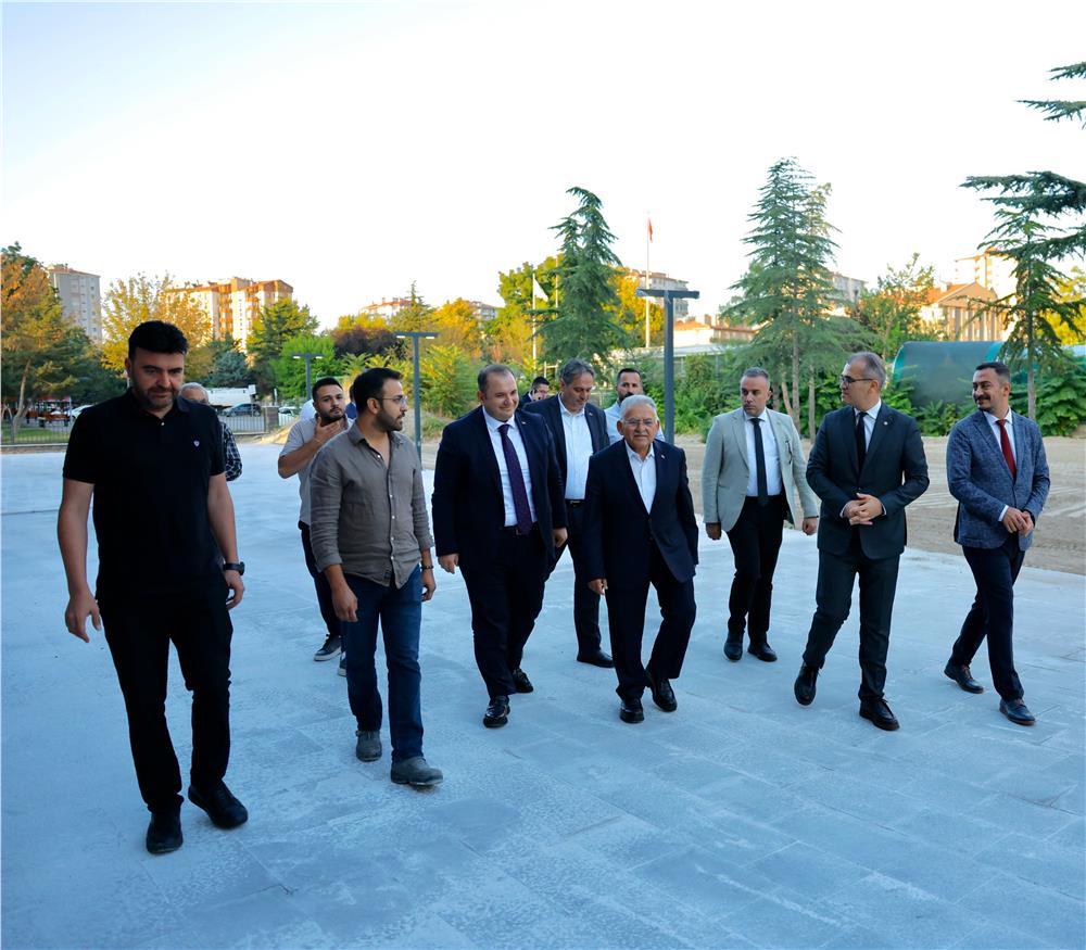 Büyükkılıç, Kayseri'nin 7,7 milyon yıllık hazinesini geleceğe taşıyor