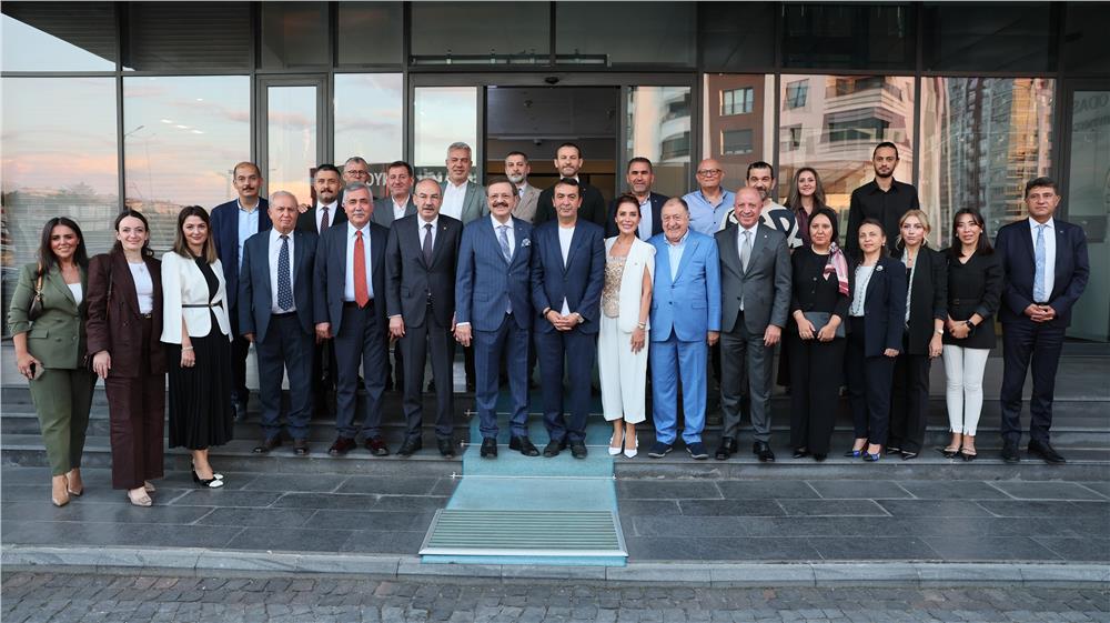 Hisarcıklıoğlu, Kayseri Ticaret Odası'nı ziyaret etti
