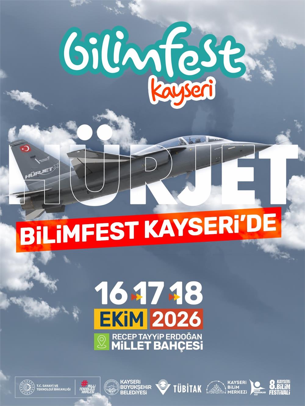 Hürjet ve Türk Yıldızları, Kayseri'de gökyüzü tutkunlarıyla buluşacak