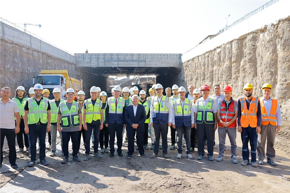 Kartal Katlı Kavşağı'nda çalışmalar hızlandı