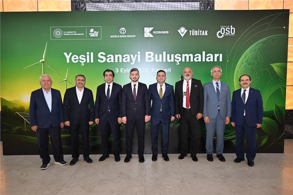 Kayseri OSB yeşil sanayi buluşmasına ev sahipliği yaptı