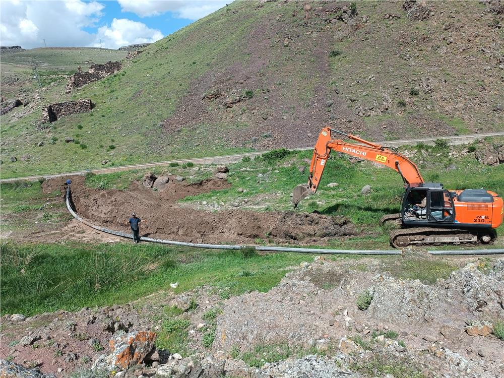 Kayseri'deki tarımsal üretime 9 milyonluk can suyu