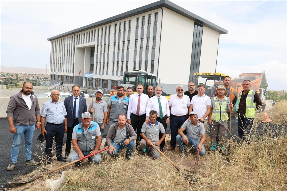 Kepez'de okul binası eğitime hazır