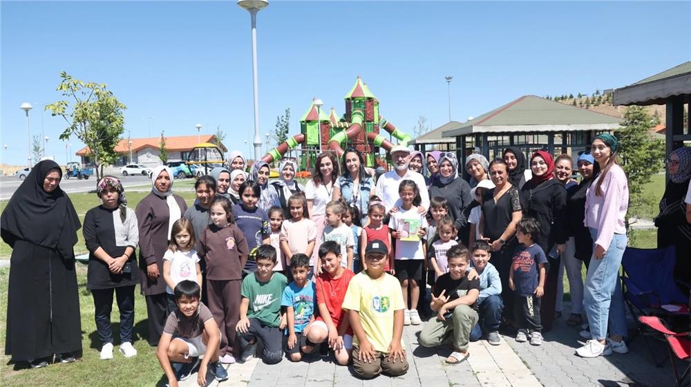 Kocasinan'da Erkilet Millet Bahçesi'ne yeni Kafe Sinan dokunuşu