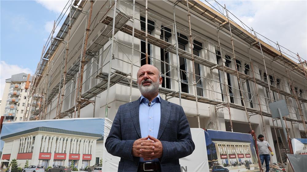 Kocasinan'da yeni Sinan Kütüphane için geri sayım başladı