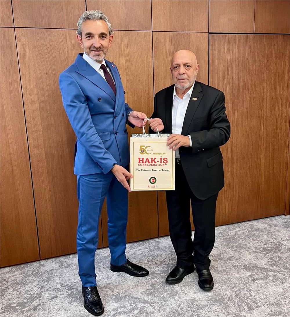 Mahmut Arslan, Yavuz Navruz’u kabul etti